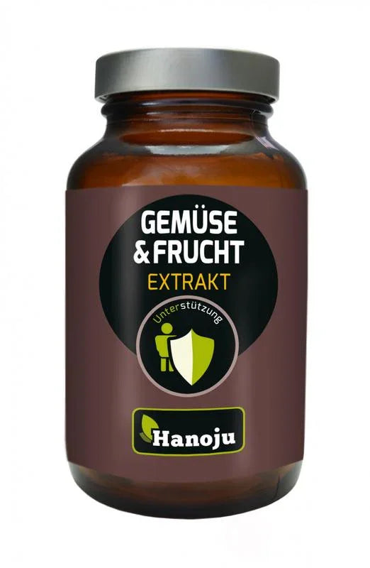Hanoju Groente en fruit extract 500mg 90 Vegetarische capsules