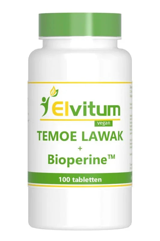 Elvitaal/Elvitum Temoe lawak geelwortel 100 Tabletten