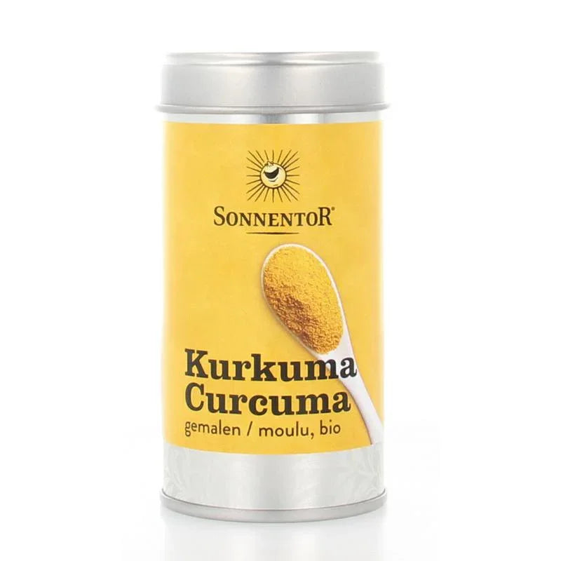 Sonnentor Kurkuma metalen bus bio 40 Gram