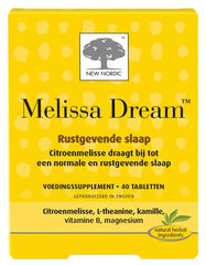 New Nordic Melissa dream 40 Tabletten
