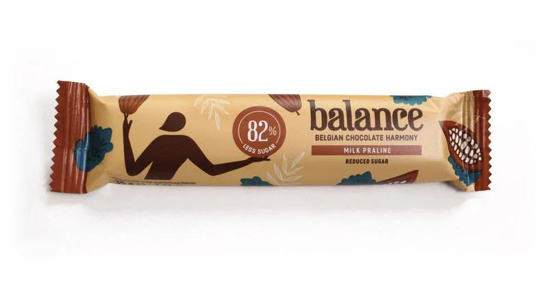 Balance Chocolade reep melk praline 35 Gram