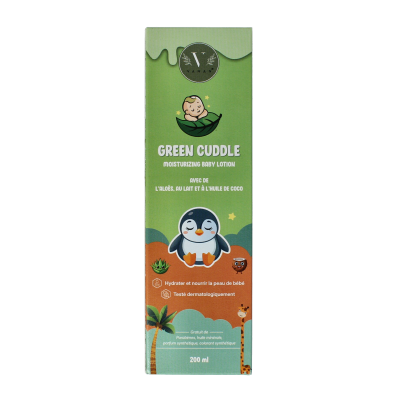 Vanan Green cuddle baby lotion moisturizing 200 Milliliter