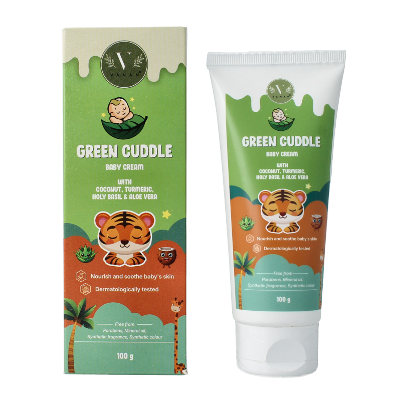 Vanan Green cuddle baby cream 100 Gram