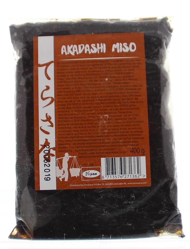 TS Import Akadashi miso (witte rijst) 400.00 Gram
