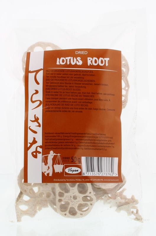 TS Import Lotusschijfjes gedroogd 50.00 Gram