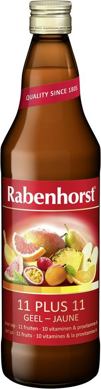 Rabenhorst Multi vruchtensap 11 + 11 bio 750 Milliliter
