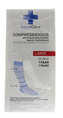 Solvacare Compressiekous wit L 26 - 29 cm 1.00 Paar