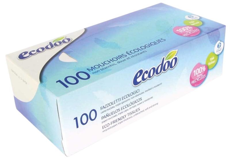 Ecodoo Tissue box bio 100 Stuks