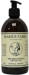 Marius Fabre Nature Marseille zeep tijm dille met pomp 500.00 Milliliter