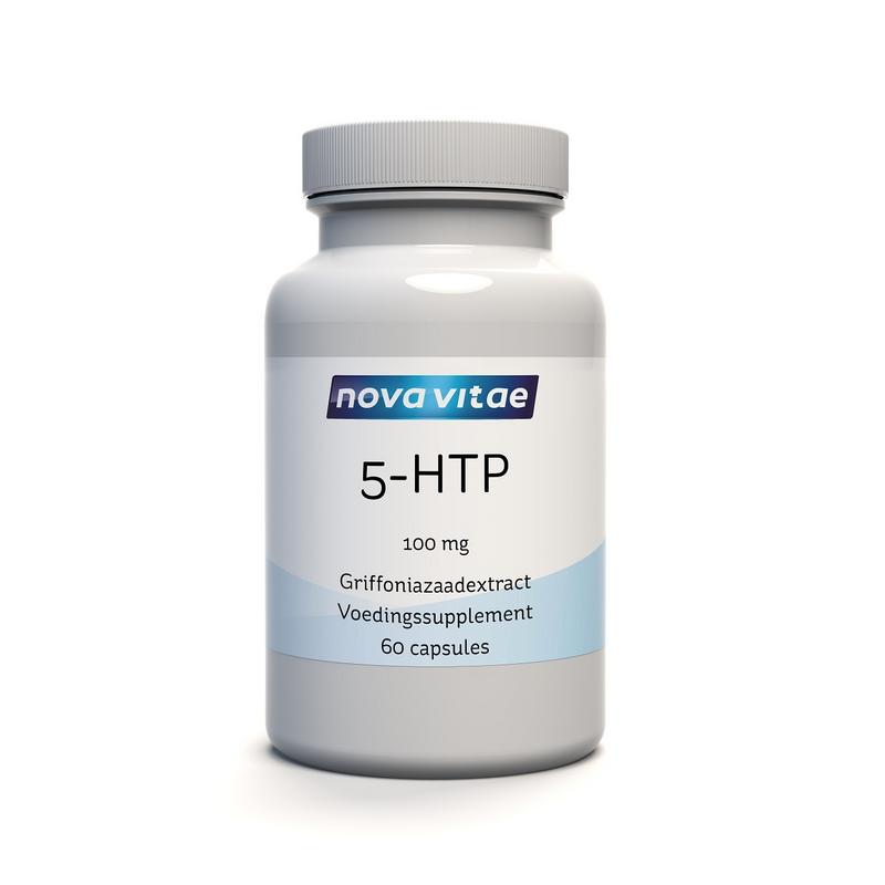 Nova Vitae 5-HTP 100mg griffonia 60.00 Vegetarische capsules