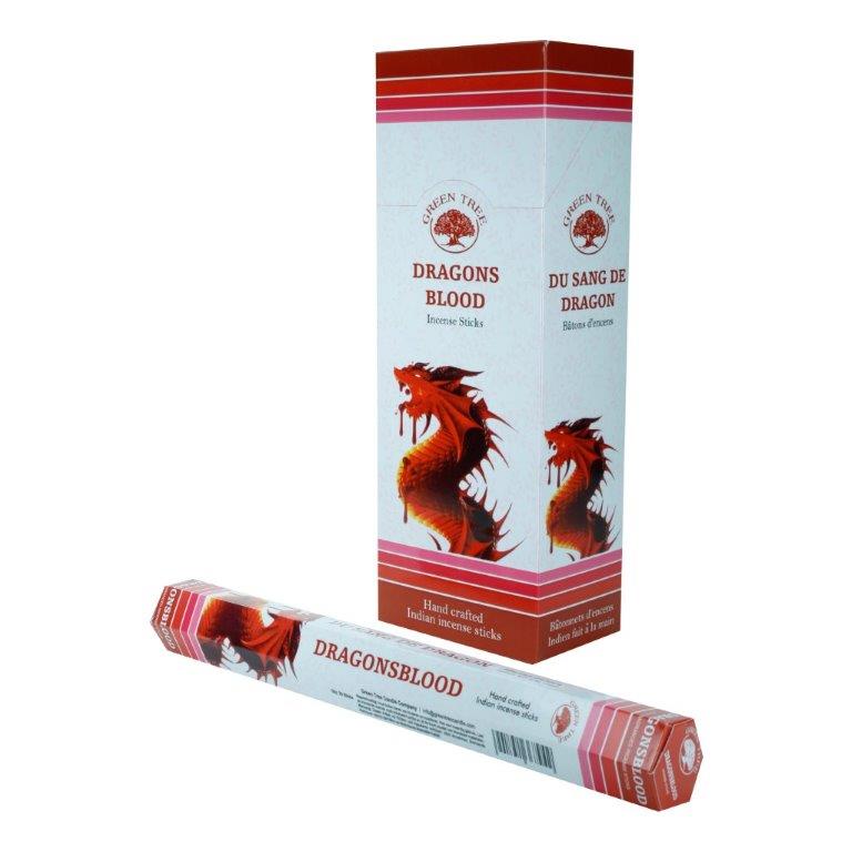 Green Tree Wierook dragons blood 20 Stuks