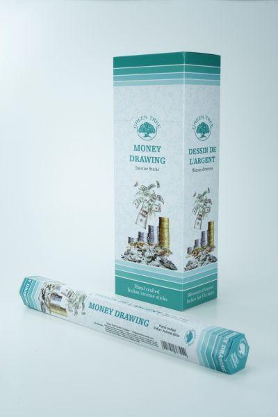 Green Tree Wierook money drawing 20 Stuks