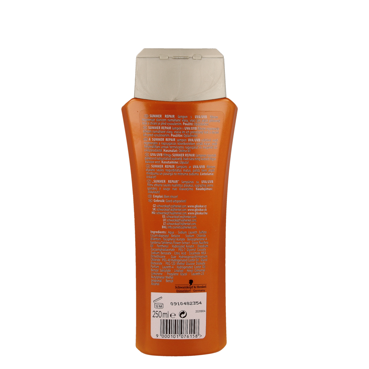Gliss Kur Shampoo summer repair 250.00 Milliliter