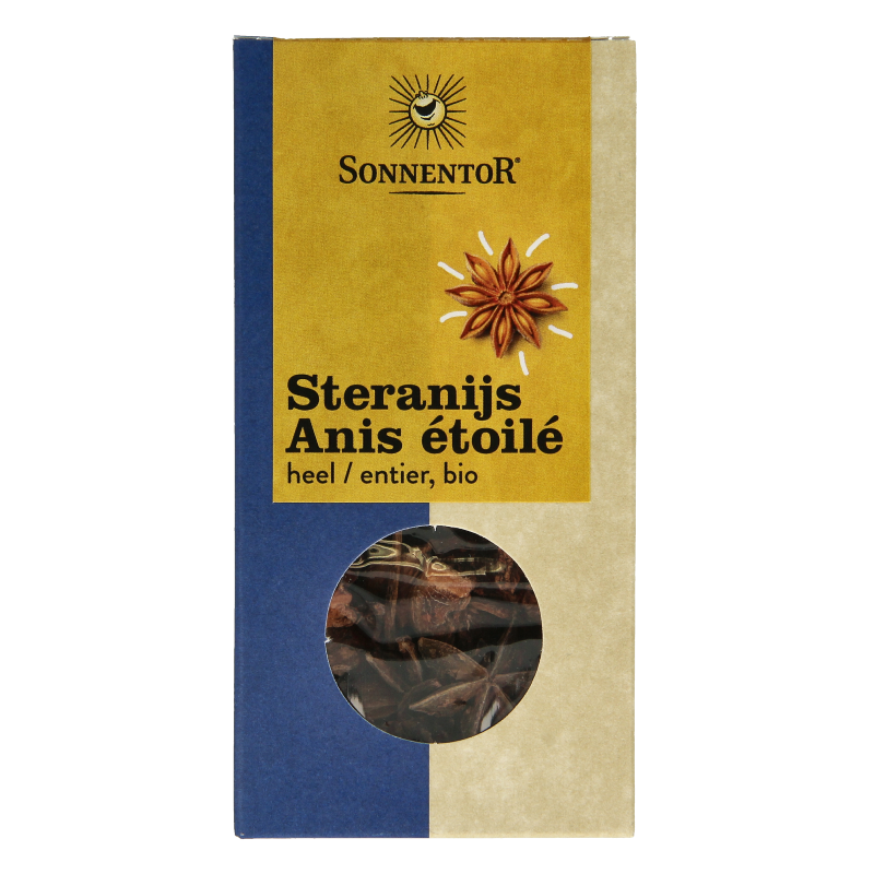 Sonnentor Steranijs heel bio 25 Gram