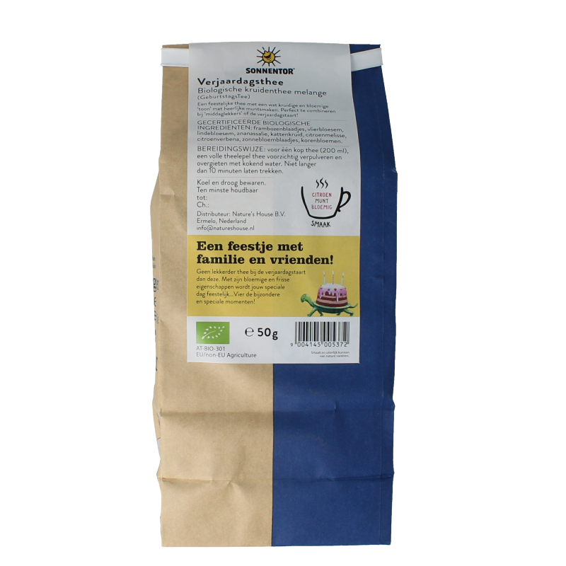 Sonnentor Verjaardagthee los bio 50 Gram