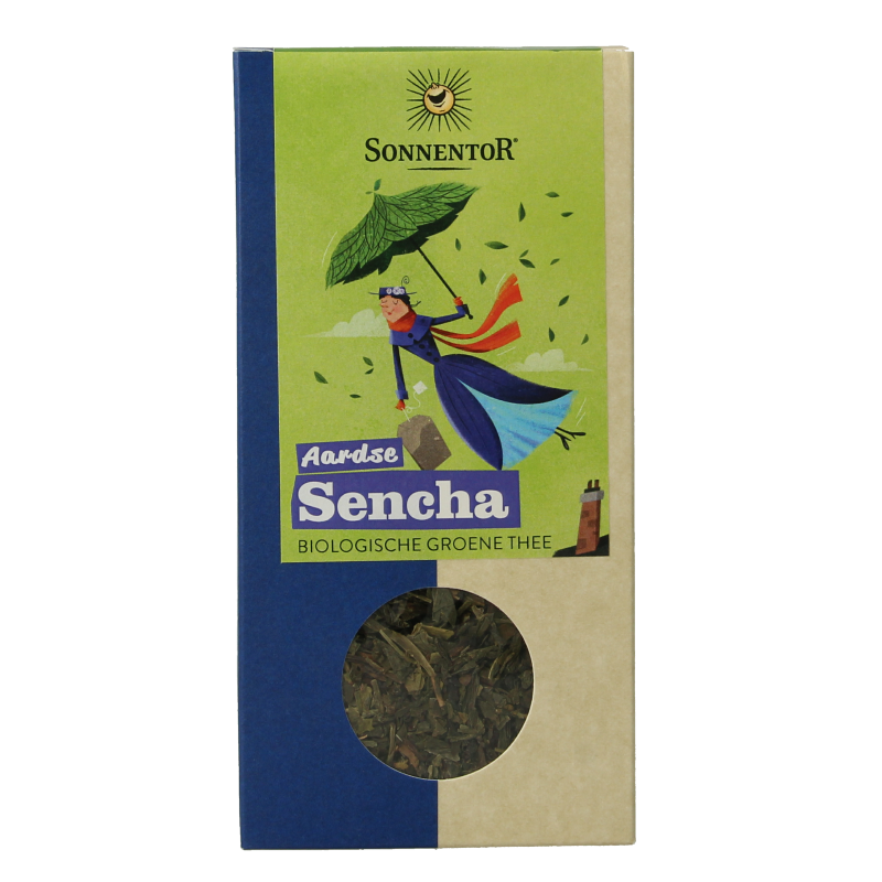 Sonnentor Aardse sencha groene thee bio 70 Gram
