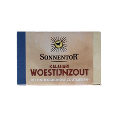 Sonnentor Kalahari woestijnzout fijn 150 Gram