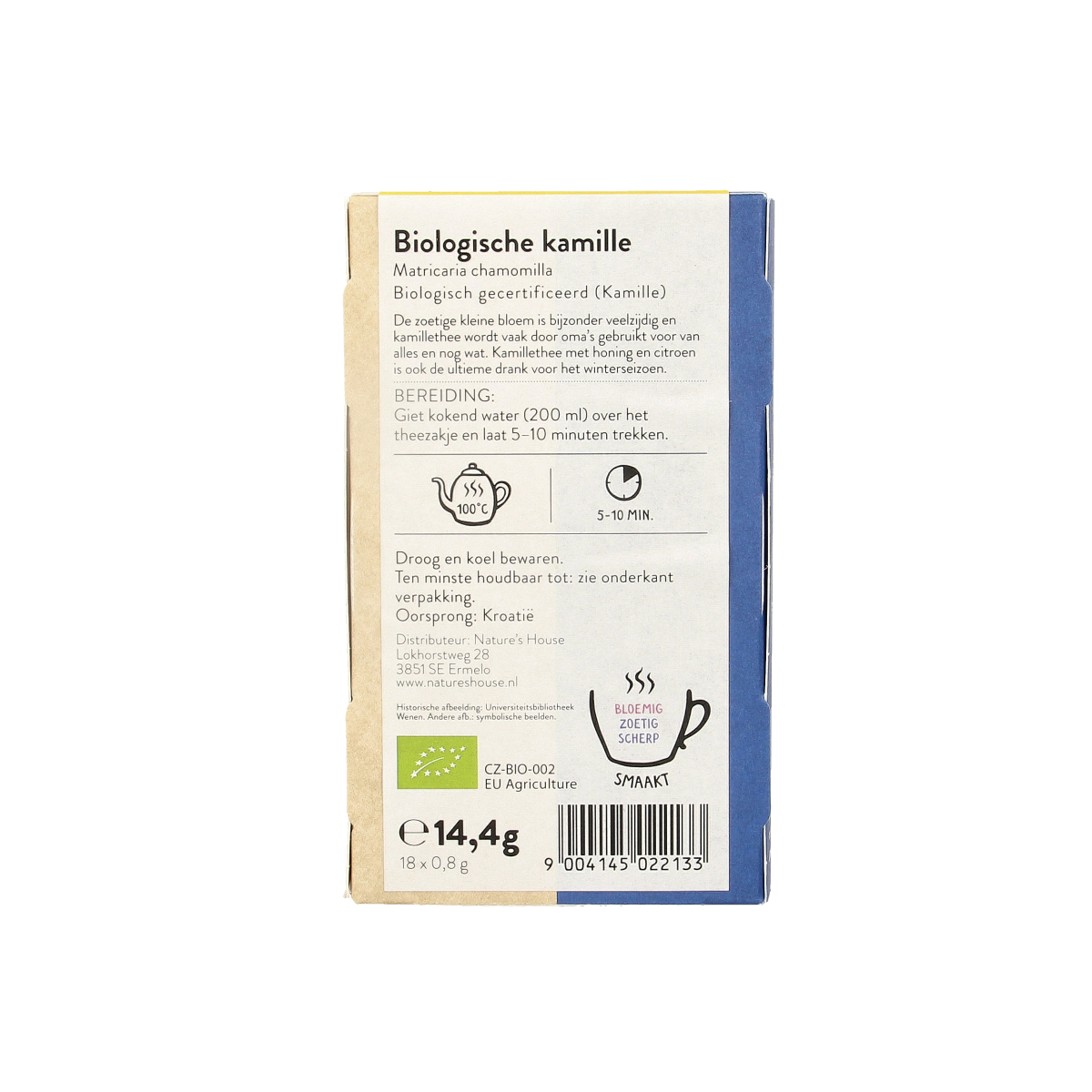 Sonnentor Kamille thee bio 18.00 Zakjes