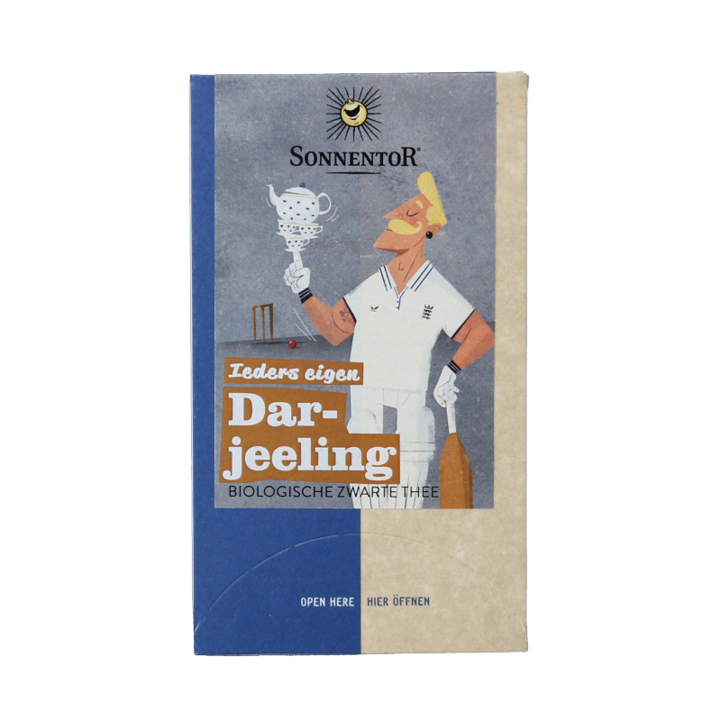 Sonnentor Darjeeling thee voor iedereen bio 18 Stuks