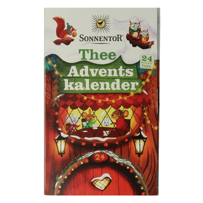 Sonnentor Advent kalender thee bio 24 Stuks