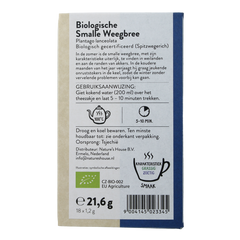 Sonnentor Smalle weegbree thee bio 18 Zakjes
