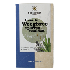 Sonnentor Smalle weegbree sparrennaald bio 18 Zakjes