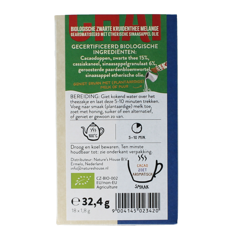 Sonnentor Kerst chai thee bio 18 Zakjes