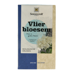 Sonnentor Vlierbloesem thee bio 18 Zakjes
