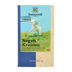 Sonnentor Negen kruiden & vruchten melange bio 18.00 Zakjes