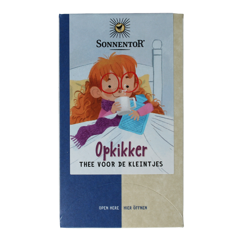 Sonnentor Opkikker thee voor de kleintjes bio 18 Zakjes