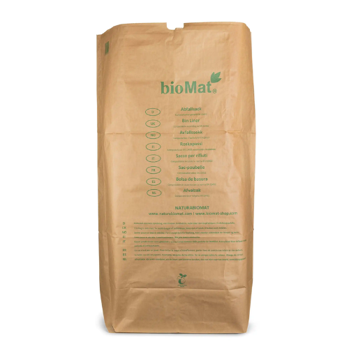 Biomat Afvalzak composteerbaar papier 240 liter 25 Stuks