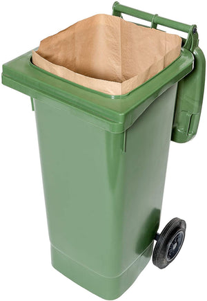 Biomat Abfallbeutel kompostierbar Papier 120/140 Liter 25 Stück