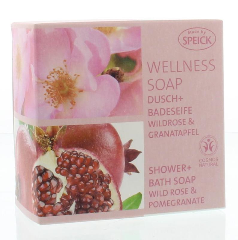 Speick Wellness zeep wilde roos & granaatappel 200 Gram