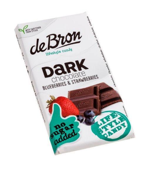 De Bron Tablet blueberry/strawberry stevia 85 Gram