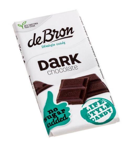 De Bron Tablet dark stevia 85.00 Gram