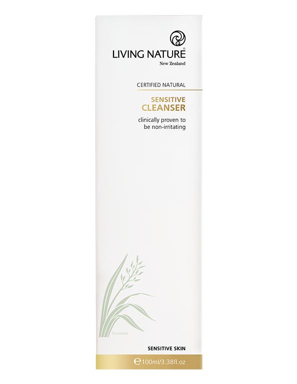 Living Nature Gezichtsreiniger gevoel huid 100.00 Milliliter