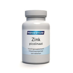 Nova Vitae Zink picolinaat 50mg 100 Tabletten