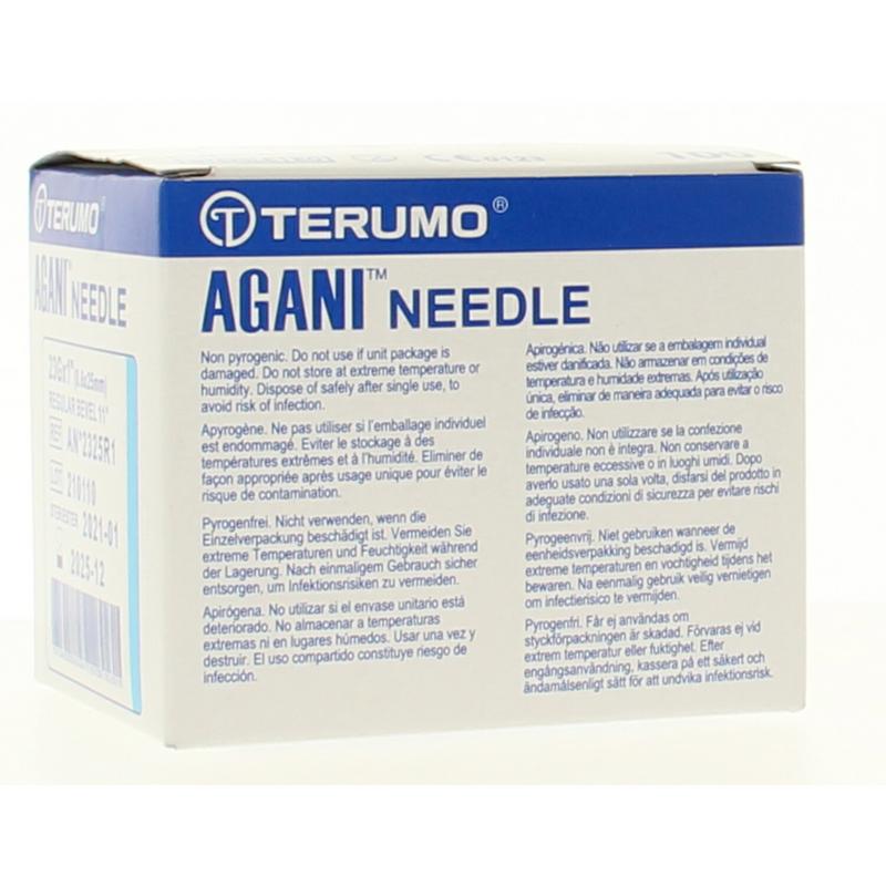 Terumo Injectienaald 0.6 x 25mm 23g blauw 100 Stuks