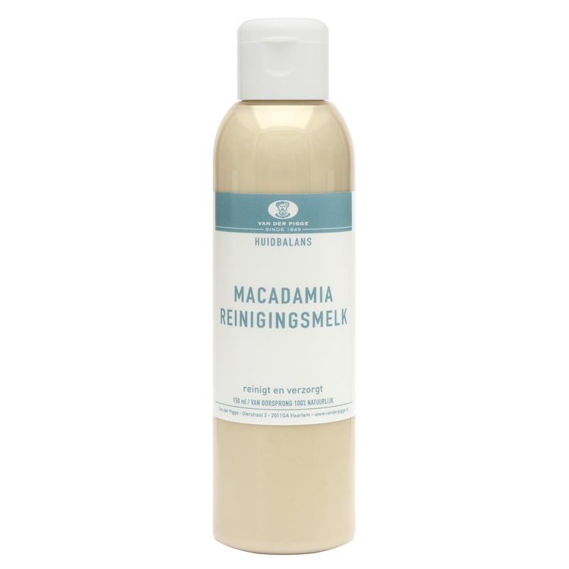 van der Pigge Huidbalans reinigingsmelk macadamia 150.00 Milliliter