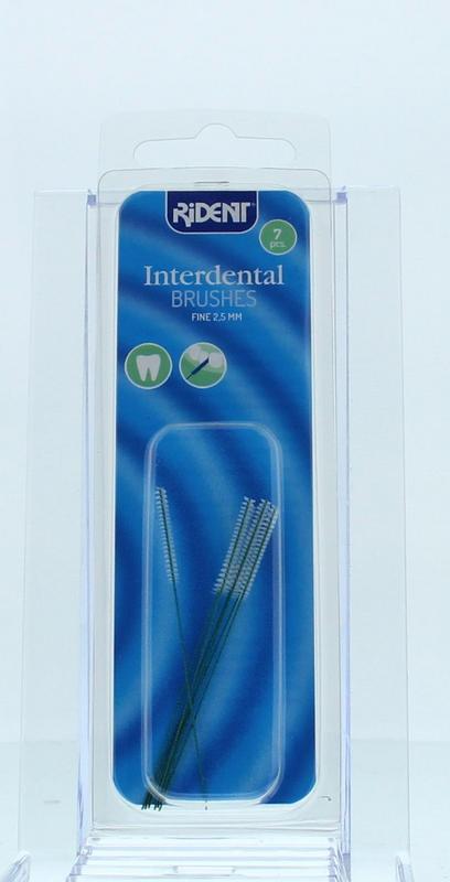 Rident Interdentale borstel 2.5 mm 7 Stuks