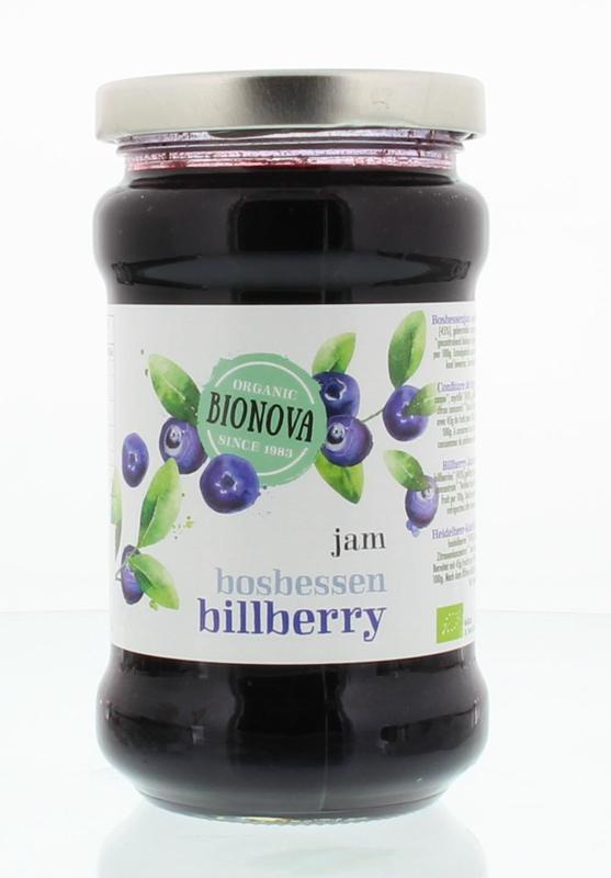Bionova Bosbessenjam bio 340.00 Gram