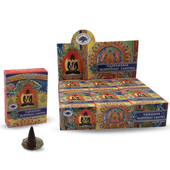 Green Tree Kegelwierook buddhist tantra 12 Stuks