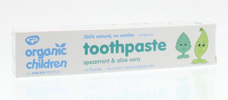 Green People Tandpasta spearmint & aloe vera 50.00 Milliliter