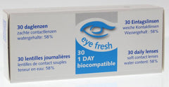 Eyefresh Daglenzen -3.50 30 Stuks