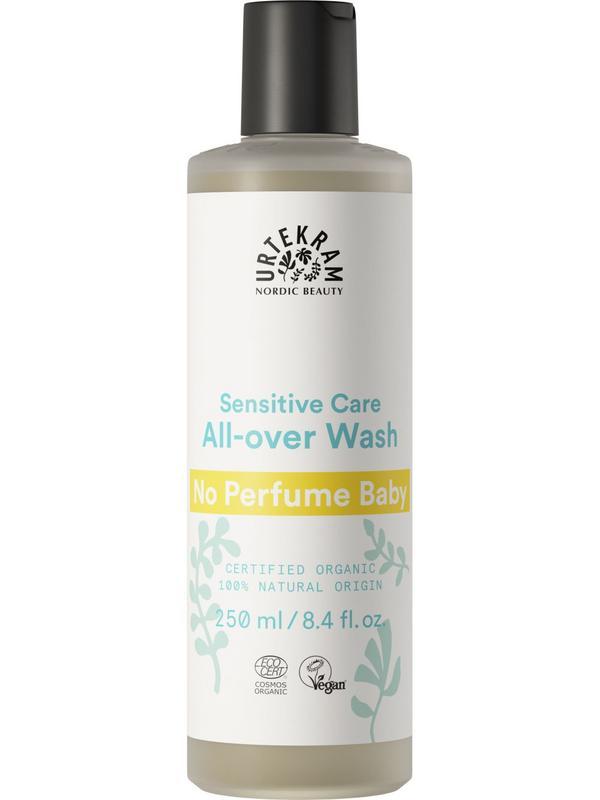 Urtekram Baby all over wash no perfume 250.00 Milliliter
