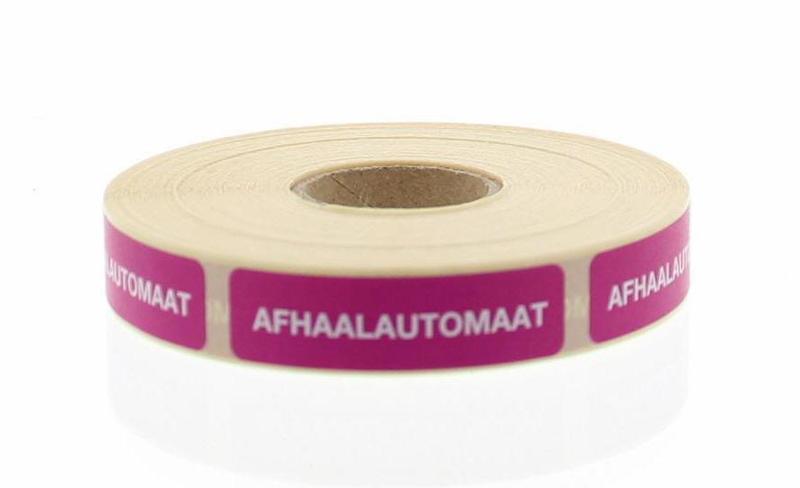Brocacef Strooketiket afhaalautomaat 12 x 44mm 750.00 Stuks