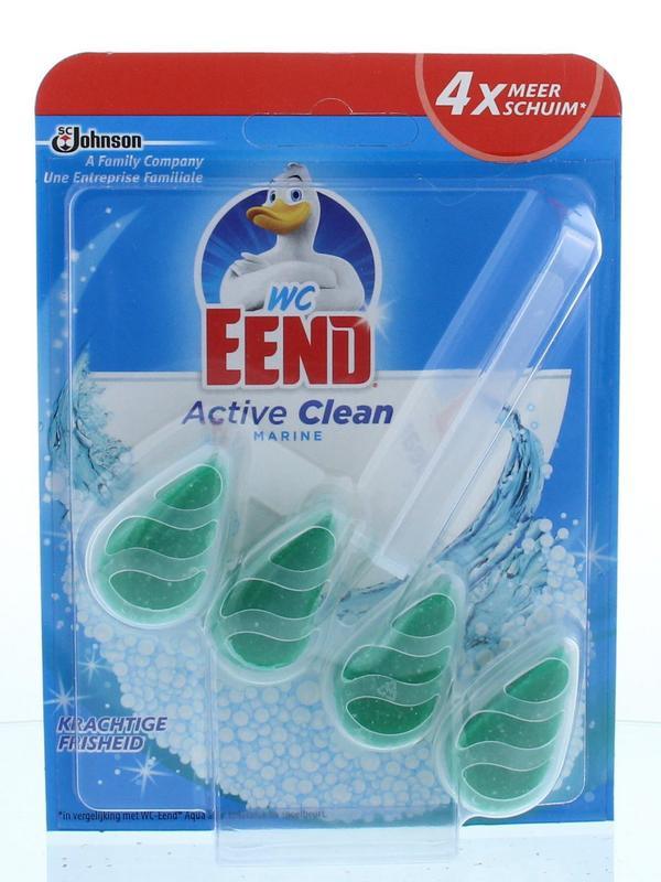 WC Eend Blok activ clean marine 1 Stuks