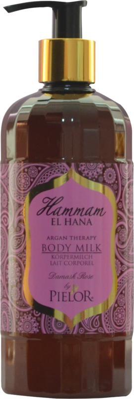 Hammam El Hana Argan therapy Damask rose body milk 400 Milliliter