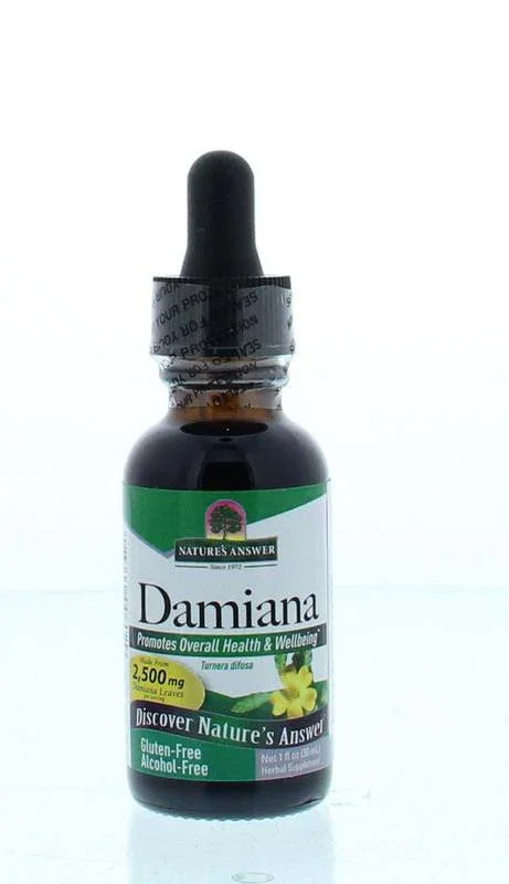 Natures Answer Damiana extract alcoholvrij 30 Milliliter
