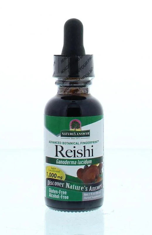 Natures Answer Reishi extract 1:1 alcoholvrij 30 Milliliter